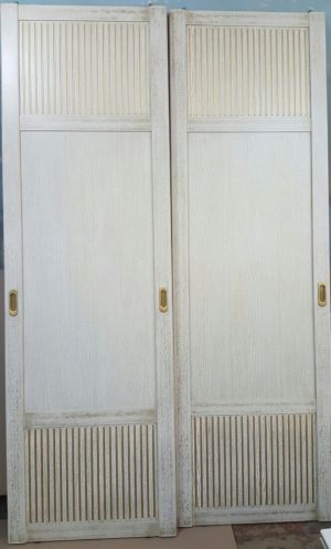 Двери для шкафа купе с фрезеровкой Владивосток